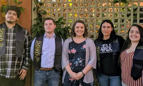 Judith Canner (center) with UROC and NIH BD2K scholars.