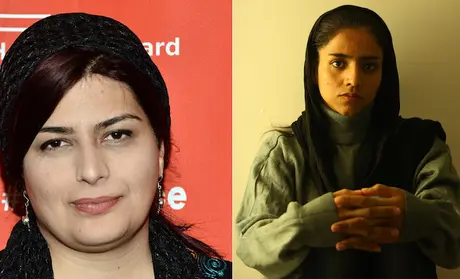 Photo of Roxsareh Ghaemmaghami and Sonita Alizadeh