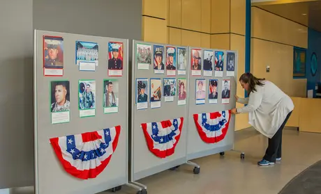Veterans Wall of Heroes, Giselle Young