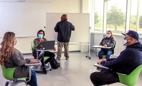 Photo: Group of students in a classroom