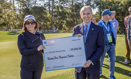 3M STEM donation at AT&T Pro-Am