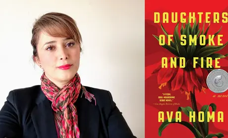 Ava Homa and her book Daughters of Smoke and Fire