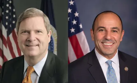 Tom Vilsack and Jimmy Panetta
