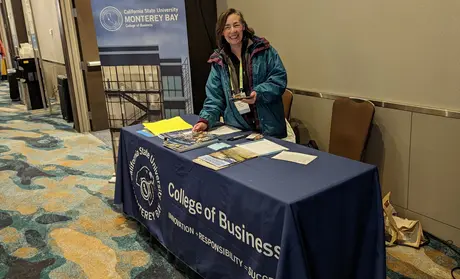 Leslie Boni at Organic Grower Summit 2022