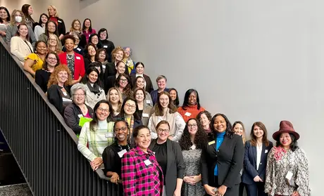 Juanita Cole and other ACE members at 2023 CSUMB conference
