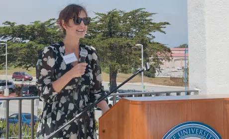 Alyssa Erikson at the Gambord nursing luncheon