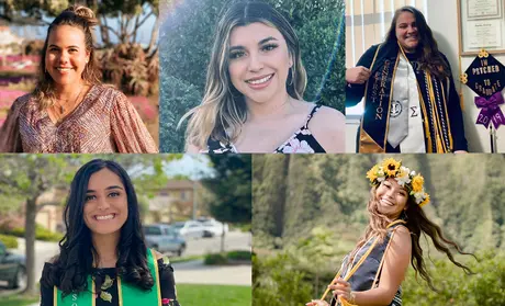 (Clockwise from top left) Ciara Vernon, Adriana Vieyra, Morgan Kissinger, Seaenna Correa-Garcia, Jaspreet Bhardwaj