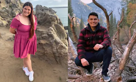 Lily Amador (left) and Jesus Sanchez-Orozco
