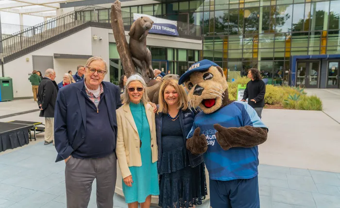 Spirit of CSUMB’s mascot embodied in new statue | California State ...