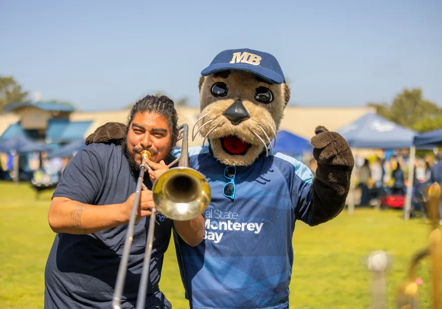 CSUMB University Police or the Emergency Mascot