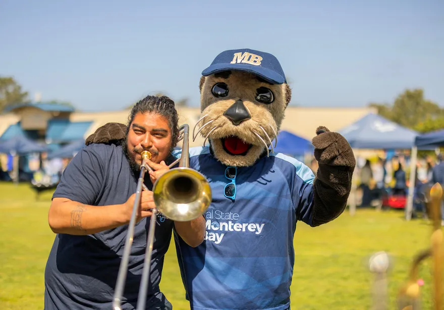 CSUMB University Police or the Emergency Mascot