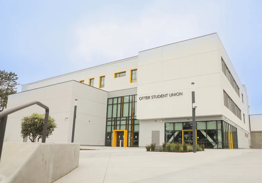 Photo of the exterior of the Otter Student Union