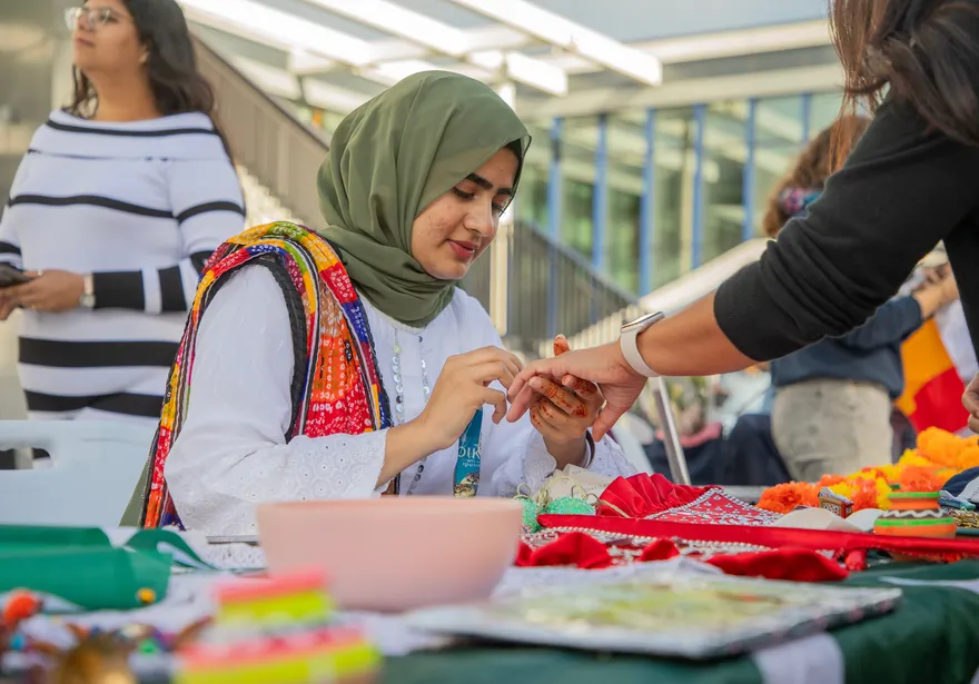 Students attending international education otter thursday